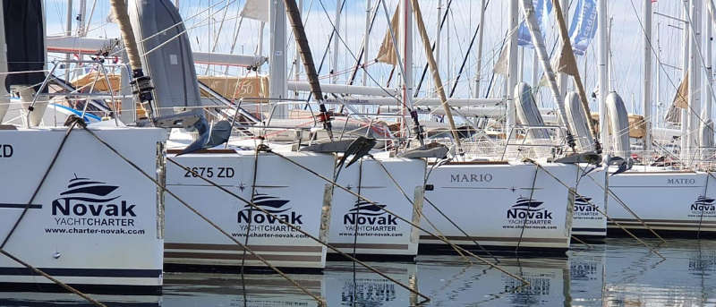 Dry marine in Biograd Charter Novak