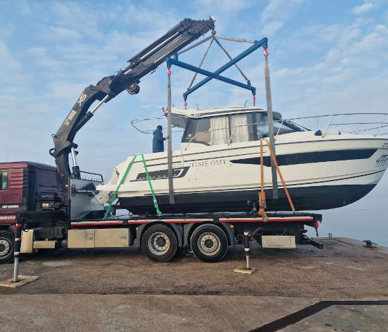 Dry marine in Biograd Charter Novak