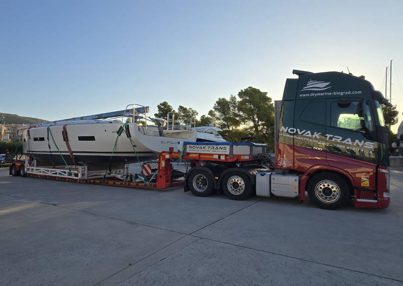 Sailboat haul-out and storage